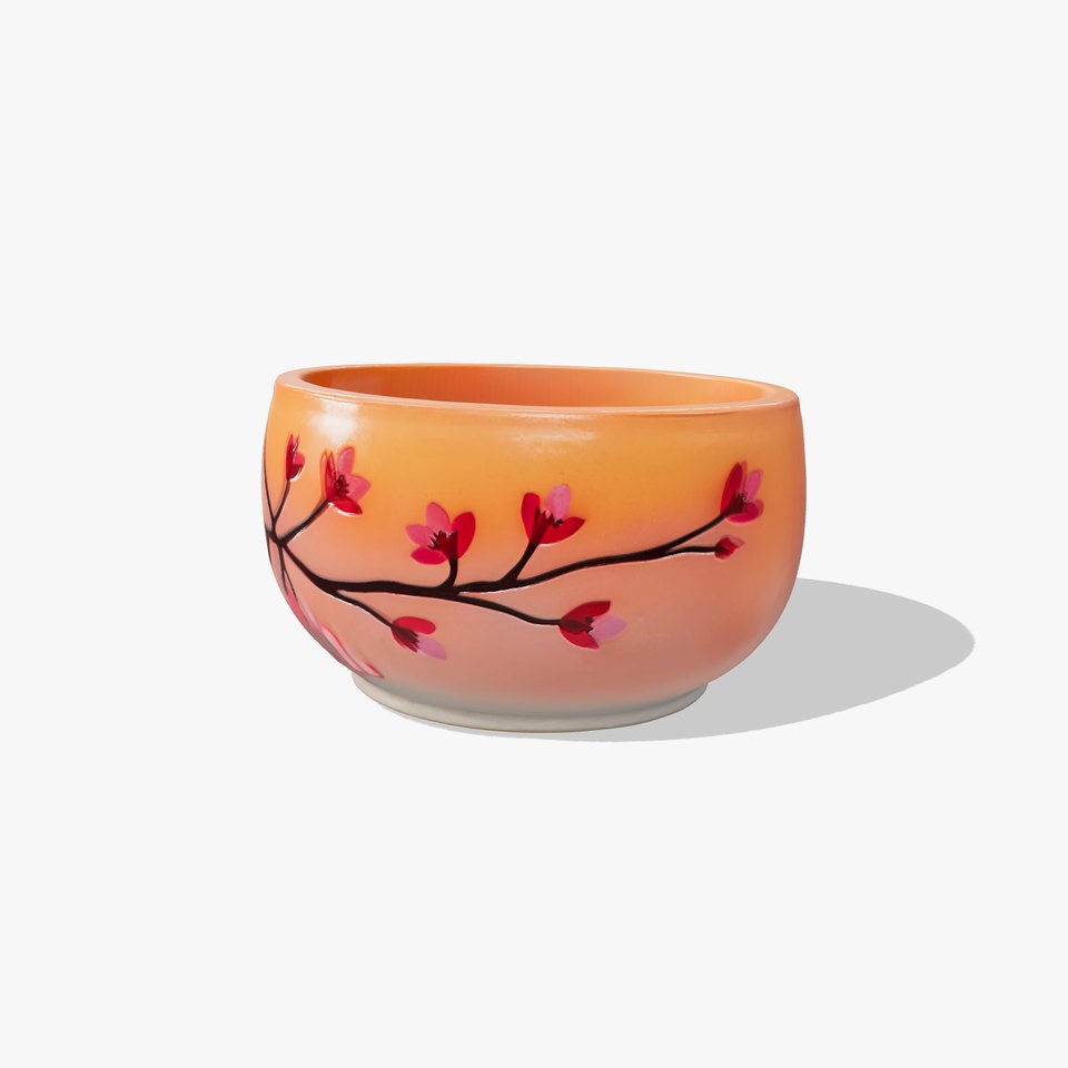 Sakura Cherry Blossom Tealight Holder 3D Model